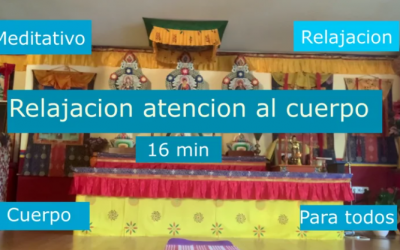 Relajación atención en el cuerpo