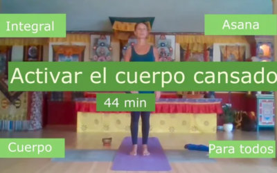 Yoga para activar el cuerpo cansado